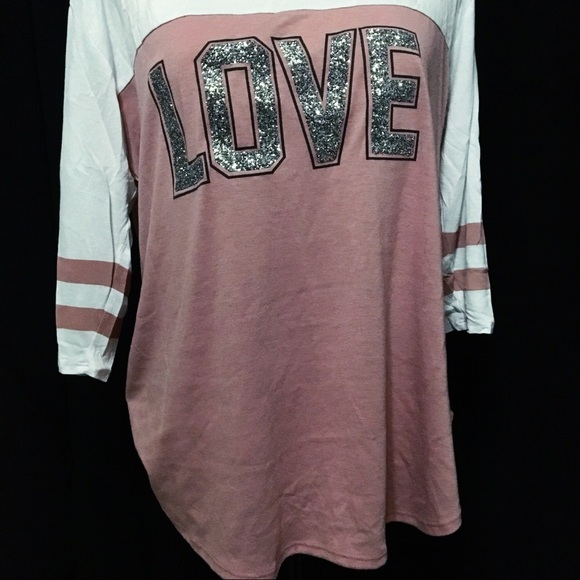 love sparkly tee - Picture 1 of 3